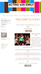 Mobile Screenshot of actingwithemily.com